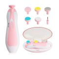 Nail Trimmer Electric Safe Baby Nail Clippers, Baby Nail File Kit for Newborn Infant Toddler or Adults Toes Fingernails Care, Kids Nail Care, Polish and Trim (Multicolor). 