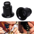 20X Magnifying Glass Eye Loupe Loop Optical Magnifier Jewelry Watch Repair Tool. 