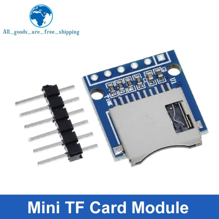 DIYTZT%20Micro%20SD%20Storage%20Expansion%20Board%20D1%20Mini%20TF%20Card%20Module%20Mini%20Micro%20SD%20TF%20Card%20Memory%20Shield%20Module%20With%20Pins%20for%20Arduino%20-%20Image%204