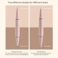 Matte Pearl White Highlighter Pen Double-headed 3D Contouring Make Up Stick Face Multifunctional Lying Silkworm Brighten Pencil. 