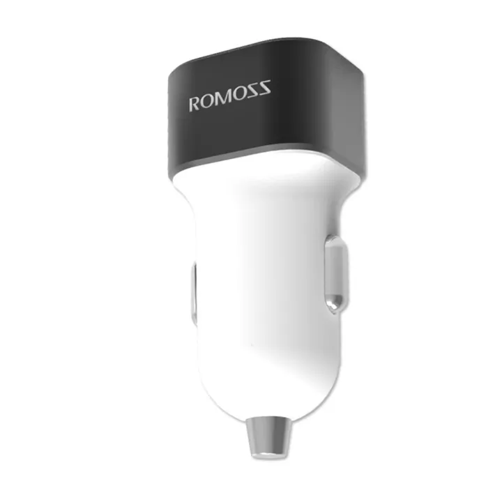 Romoss%20AM12%20Dual%20USB%20Quick%20Charging%205V%202.1A%20Intelligent%20Car%20Charger%20-%20Image%204
