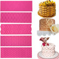 Origami Silicone Mold Chocolate Sugarcraft Lace Mat DIY Buttercream Candy Cake Mould Cake Decorating Tools Baking Accessories. 