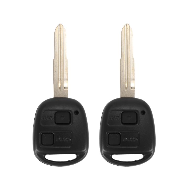 2X 2 Button Remote Key Shell for Yaris