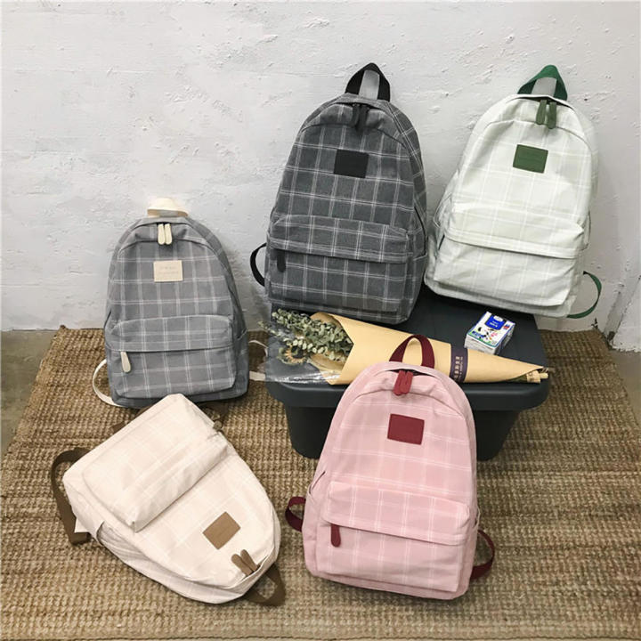 Aesthetic%20Backpack%20Kawaii%20Plaid%20Backpack%20S%20age%20Green%20Backpack%20for%20Girls%20Teens%20Preppy%20School%20Supplies%20Aesthetic%20Daypack%20Satchel%20-%20Image%208