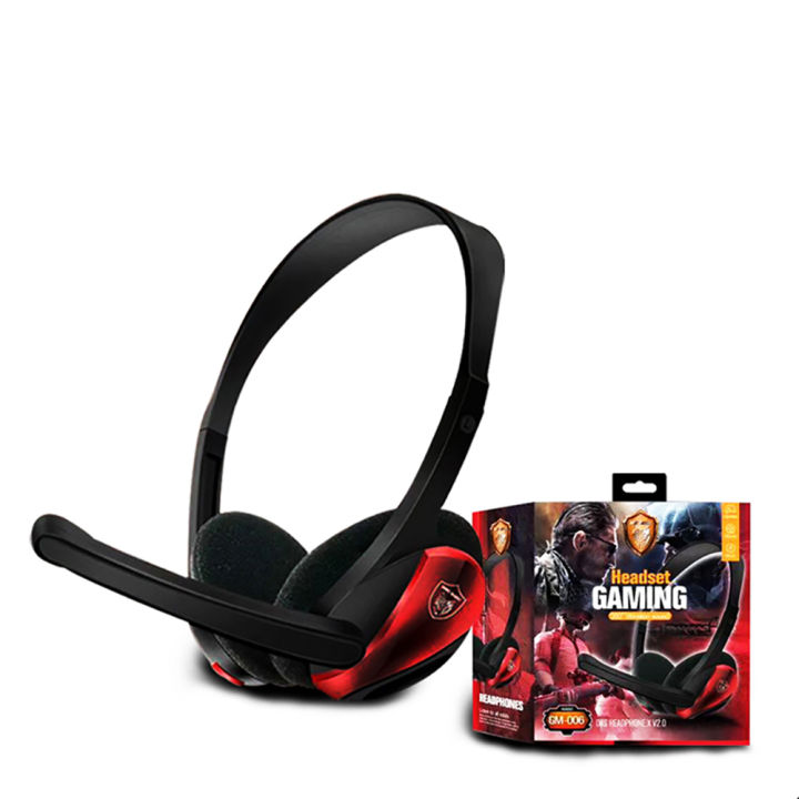 Headphones for gaming games GM-006 Wired Gaming Headset Stereo Volumn Control Headphone with Microphone Computer learning