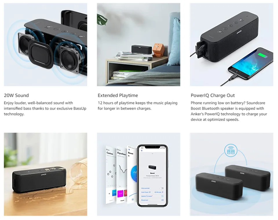 Boost Speaker Anker Soundcore Boost Pret Anker Soundcore Boost