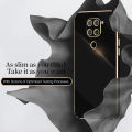 For Xiaomi Redmi Note 9 Back Cover Luxury 6D Plating Square Frame Shiny Case Camera Lens Protection Soft Silicone Mobile Phone Cases. 