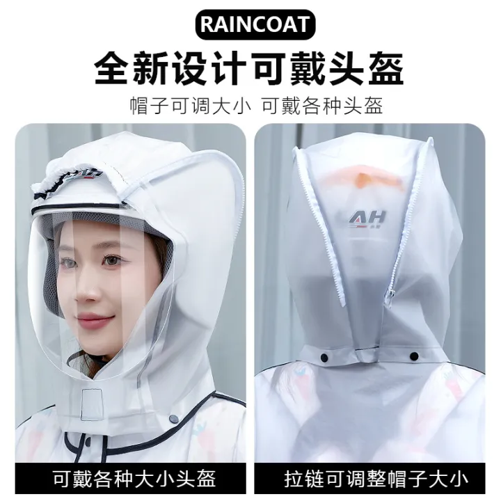 Fashion%20Adult%20Long%20Raincoat%20Helmet%20Applicable%20Large%20Hat%20Double%20Brim%20HD%20Visor%20EVA%20Waterproof%20Rain%20Poncho%20Rain%20Jacket%20Rainsuit%20-%20Image%202