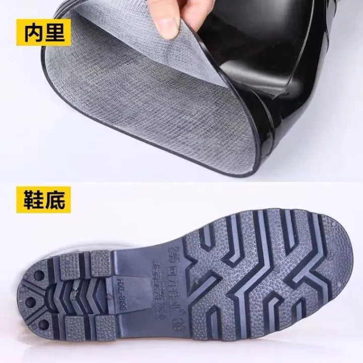 Rain%20Boots%20Men's%20Ultra-High%20Tube%20Rain%20Boots%20Short%20Mid-High%20Tube%20Rain%20Shoes%20Kitchen%20Anti-Slip%20Wear-Resistant%20Labor%20Protection%20Work%20Thickened%20Rubber%20Shoes%20-%20Image%205