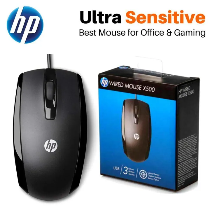 HP X500 Wired Mouse