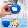 【Upgrade Your Style】 1PC Laundry Ball Kit Hair Remover Washing Machine Pet Clothes Cleaning Balls Fiber Collector Reusable Filtering Ball Lint Catcher Dog Accessories Home Household Product. 