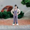 Miniature People Figurine DIY Projects Handpainted Diorama Decoration Layout. 