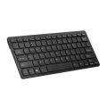 KM901 Keyboard Mouse Combo 2.4G Wireless 78 Key Mini Keyboard and Mouse Set Portable Office Combo - black. 
