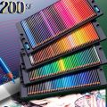 48/120/150/200 Colored Pencils Professional Oil Color Pencil Set Watercolor for Kids Drawing Art School Students Coloured Pencil. 