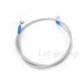 Moto AN3 Steel Braided Front Hose Cluth Motorcycle Hydraulic Oil Tube Line 28 90 M10 Banjo Pitbike. 
