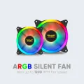 ARMAGGEDDON TESSARAXX TX-ICORE DL-14 | Support Aurora Sync : ASUS / Gigabyte / MSI | Durable and Silent Fan 14CM. 