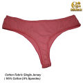 3 pcs Cotton  single jersey  Women's Panties thongs Underwear Women Lace Soft Briefs Sexy Lingerie low Waist lingerie g-string. 