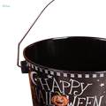 Halloween Pumpkin Buckets Trick or Treat Bucket for Party Supplies Props. 