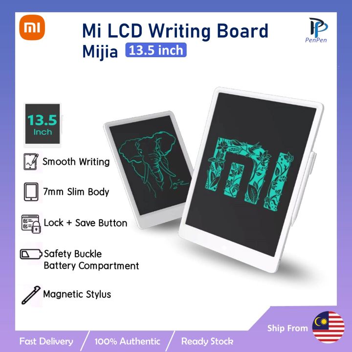 Original%20Xiaomi%20Mijia%2010/13.5/20inch%20LCD%20Writing%20Tablet%20with%20Pen%20Digital%20Drawing%20Electronic%20Handwriting%20Pad%20Message%20Graphics%20Board%20-%20Image%207