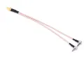 4G LTE Portable Router External Antenna Adapter Splitter SMA Female to Dual TS9 Connector Coaxial Cable. 