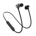 Headphones with microphone plugs, wireless in-ear sound, sports waterproof ear, bluetooth headphones, stereo magnetic wireless headphones. 