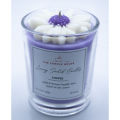 Luxury Scented Desi Candle in Glass Jar – Long Lasting Aromatherapy Wax Candle for Home and Gift Use. 