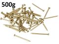 1.2x20mm Brass Small Mini Round Head Tiny Brass Nails for DIY Furniture Hinge Drum Wooden Jewelry Box. 