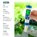 7-in-1/5-in-1 Bluetooth PH Meter Smart PH EC TDS ORP SALT S.G TEMP Water Quality Test Aquariums Hydroponics Salinity Tester. 