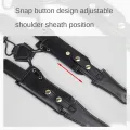 Adjustable Sax Double Shoulder Strap Saxophone Neck Strap Harness Sax Musical Instents Accessories. 