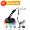 Razer Mouse Bungee V3 Chroma with Razer Chroma RGB Light Strip Spring Arm Weighted Non-slip Base Mouse Cable Organizer. 