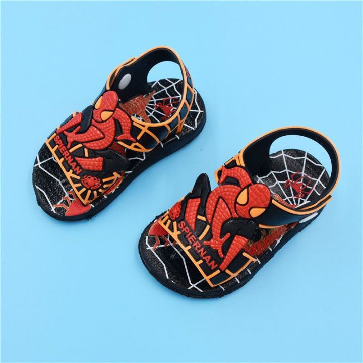 【DIV MALL】Cartoon Boys' Sandals Leisure Antiskid Slip Rubber Sandals Children's Beach Shoes Shoes