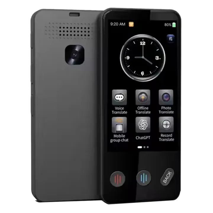 Smart Voice Translator Device Multi 139 Languages Translation Portable ...