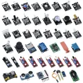 For Arduino 45 Kinds Of Sensors Digital Temperature Humidity Rgb Led Soil Buzzer Sound Ultrasonic Sensor Module Uno R3 Mega2560. 