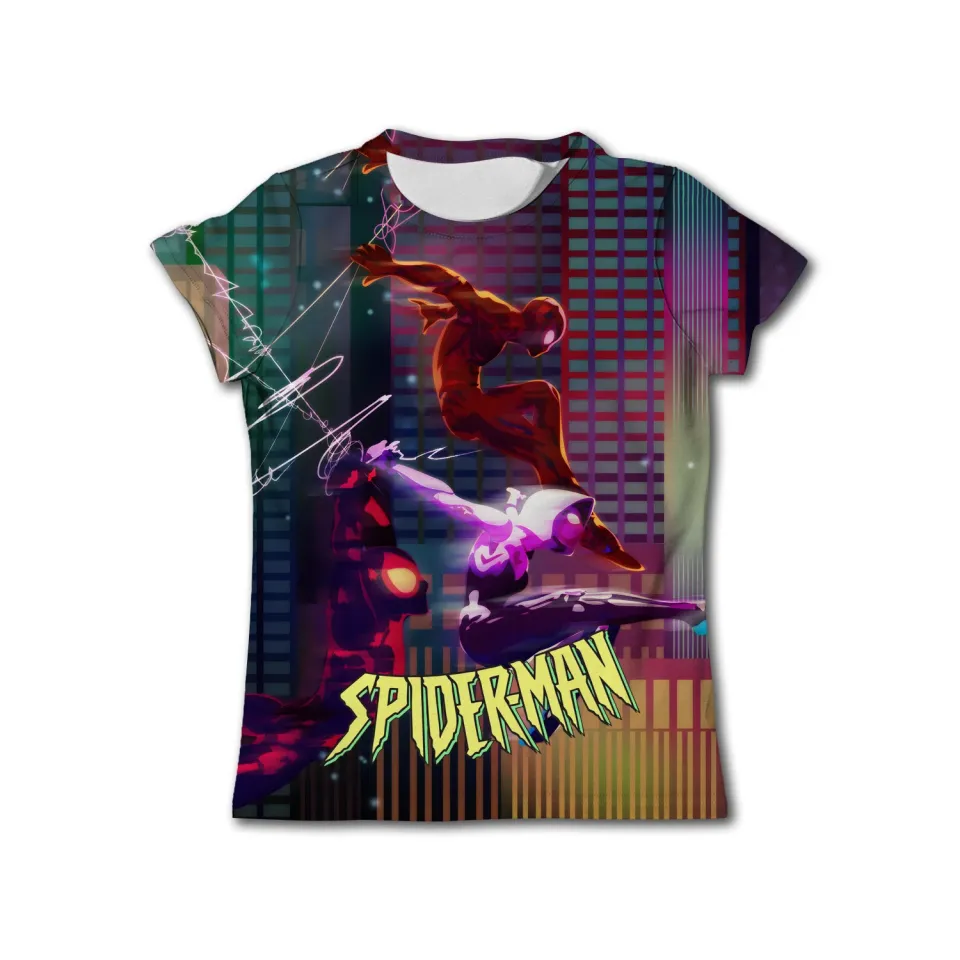 T-shirt Bambino Spiderman - Maniche Corte - Stampa Supereroe - Nuova Con Etichette - Foto 5