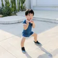 2023 Kids Summer Clothes Cotton Boys Clothing Girls Toddler Outfits Shorts 2 Piece Set Little Girl Baby. 