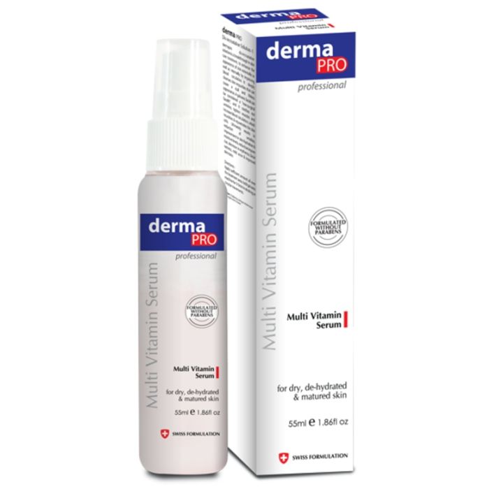 Derma Pro Multi Vitamin Serum 55ml For Dry, De-hydrated and Matured Skin