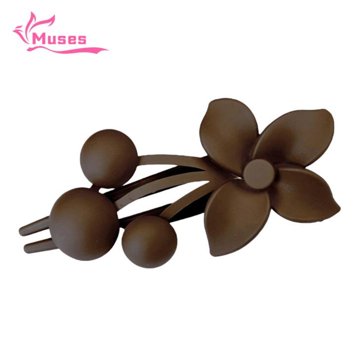 Muses%20Mall%20Large%20Hair%20Claw%20Clip%20Stylish%20Frosted%20Texture%20Hair%20Claw%20with%20Flower%20Decor%20Non-slip%20Matte%20Finish%20Hair%20Clip%20for%20Thick%20Thin%20Hair%20Large%20Back%20Head%20Hair%20Accessory%20Favorite%20Thick%20Hair%20Claw%20Clip%20-%20Image%202