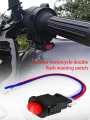Motorcycle, Other Vehicle Double Flash Switch Hazard Light Switch Flash Warning Modified Emergency Signal Lamp switch. 