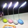 Bedroom Bedside Mini Table Lamp Small Night Lamp Minimalist Creative Folding Student Eye-Protection Lamp Advertising Gift. 
