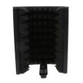 Microphone Shield Reflection Filter Absorbent Foam Soundproof Vocal Shield Professional Isolation Shield. 