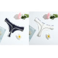 SMY 2PCS Women's Cotton Panties T Back Women Briefs Low-Rise Underwear. 