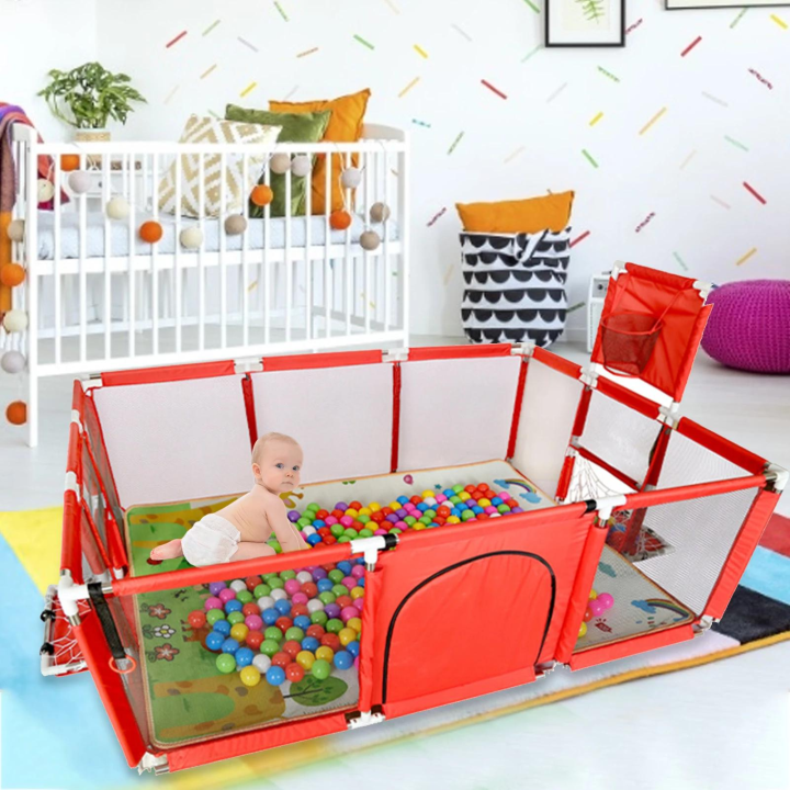 Customizable%20Accessory%20Baby%20Toddler%20Play%20Center%20Fence%20with%20Basketball%20Hoop%20Quick%20Assemble%20Kids%20Playpens%20%7C%20Safe%20Play%20Pen%201.2%20*%201.8M%20%7C%20ISTYLEZ%20%7C%20-%20Image%205