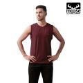 Moose Men’s Tank Top - Amethyst. 