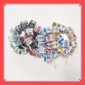 VibeVendor 50 Pcs/20 pcs 2024/2025 PHA Pigeon foot ring with base Serial number Pigeon ring PHA/PHIL ring Colored interior Pigeon ring. 