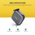UGREEN Earphone Case Small Headphone Hard Case Carrying Bag Pouch with Mesk Pocket and Double Zipper for AirPods, in-Ear Earbuds. 