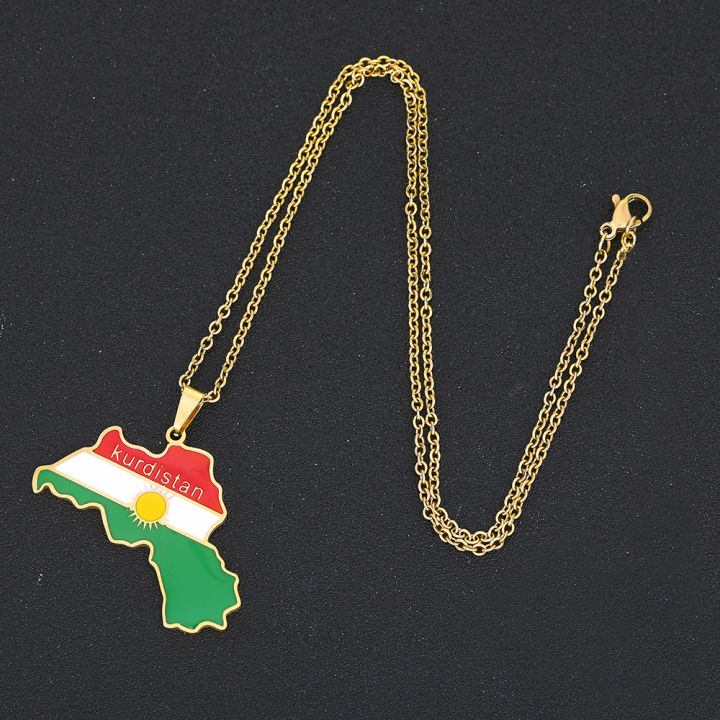 Kurdistan%20Map%20Flag%20Pendant%20Necklace%20Stainless%20Steel%20Gold%20Silver%20Color%20Men%20Women%20Country%20Map%20Jewelry%20Gift%20-%20Image%203