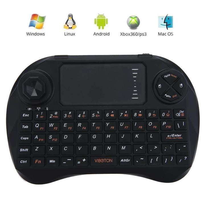Mini Keyboard 2.4GHz Wireless 3 In 1 Keyboard With Mouse Touchpad For Android TV BOX/PS3/Xbox 360/TV Box/PC With Windows OS Mac Linux