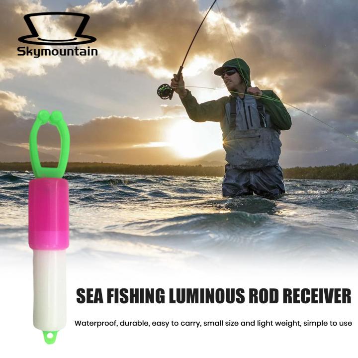 Skymountain Glow Stick Container Compact Size Float Dark Glow Stick Container Fishing Gear