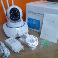 WiFi Wireless CCTV IP Camera PTZ Indoor 360 Rotatable 1080P 3 Antenna. 