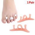 2pcs Gel Toe Separators Stretchers Alignment Overlapping Toes Orthotics Hammer Toes Orthopedic Cushion Feet Care Shoes Insoles. 